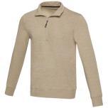 Tin unisex Aware™ recycled quarter zip sweater